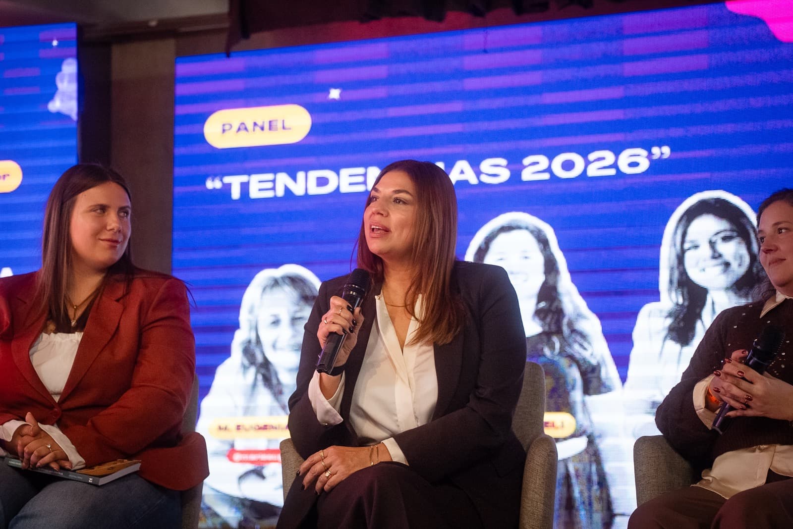 Daniela Vega en el panel «Tendencias 2026»